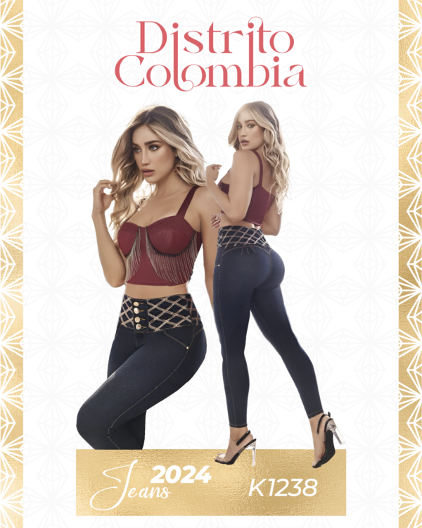 Jeans Colombiano Levantapompas